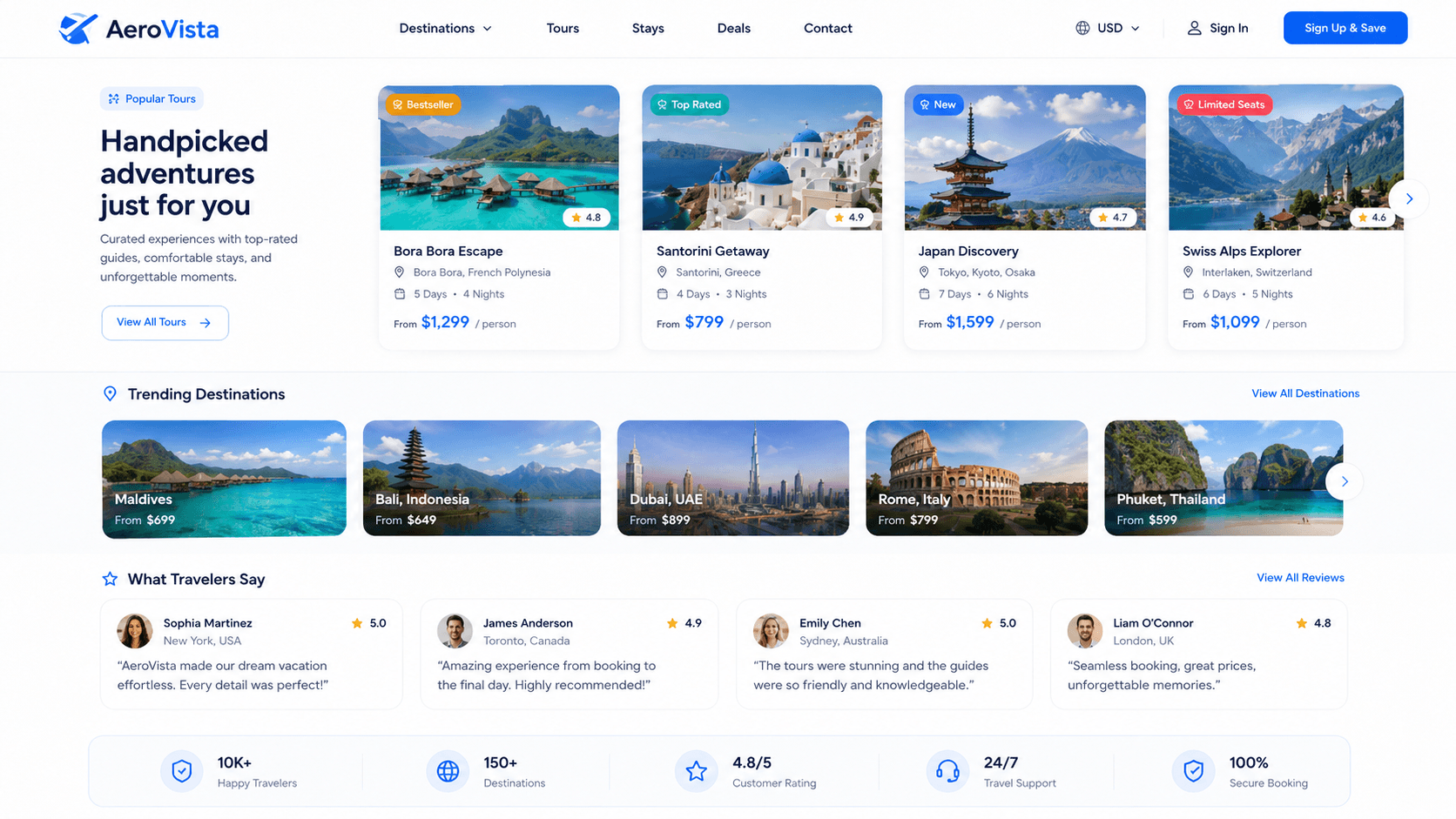 SaaS Landing Page